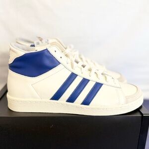 Adidas Jabbar Hi Off White Collegiate Royal size 10.5 IH5316 2024 BRAND NEW